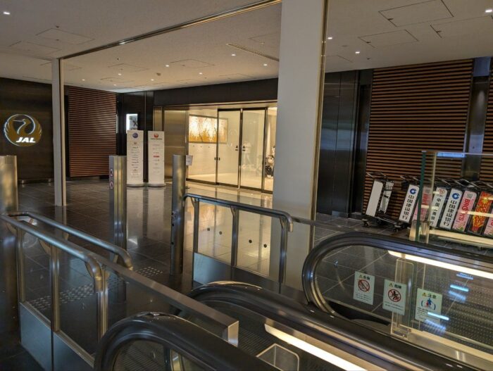 羽田空港アメックスセンチュリオンラウンジ内